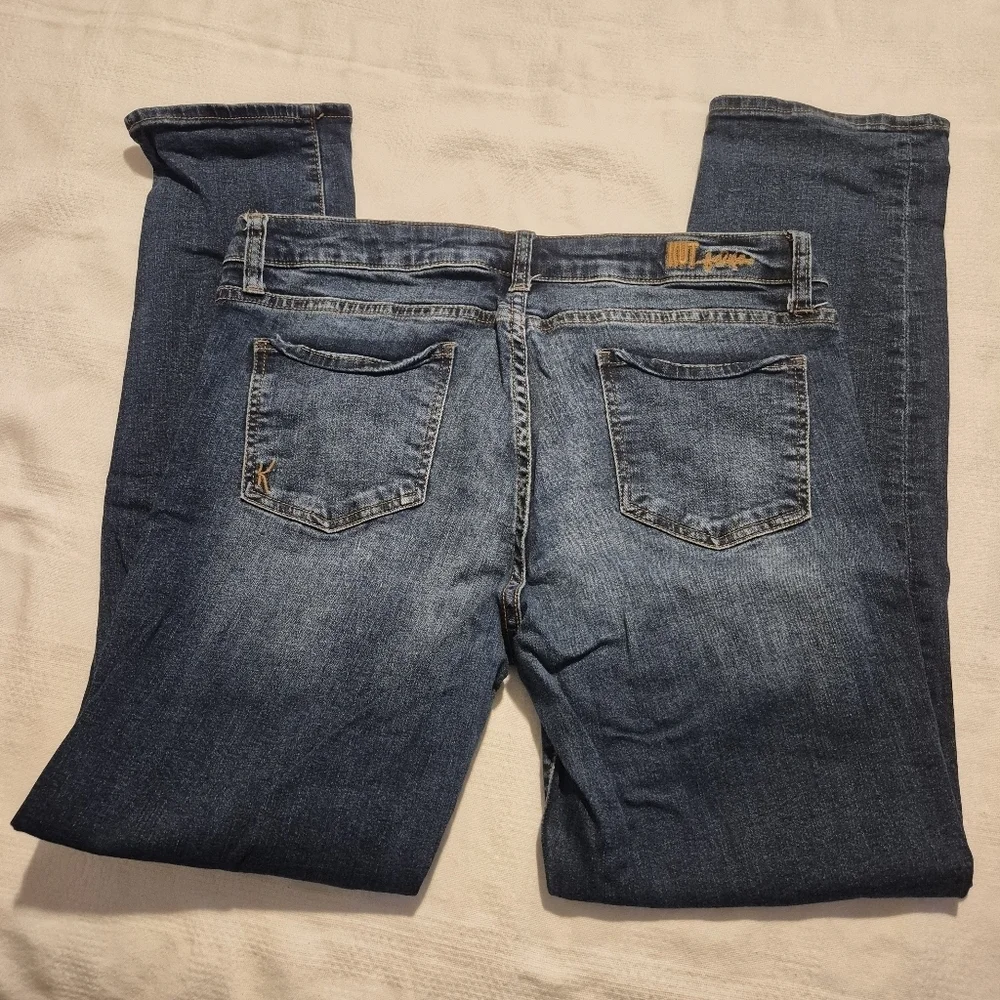 Kut from the Kloth women's size 10 Katy boyfriend jeans VGUC have stretch - Picture 6 of 8